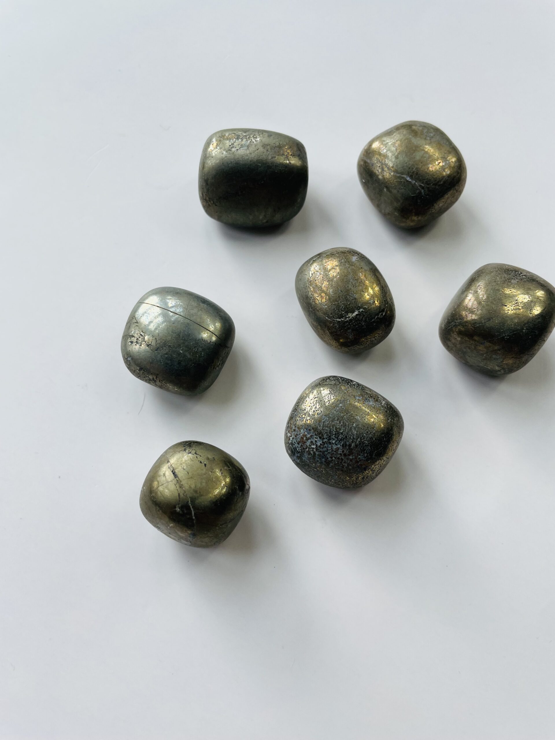Pyrit lommesten – styrkende krystal for selvtillid og manifestation | Soul Crystal