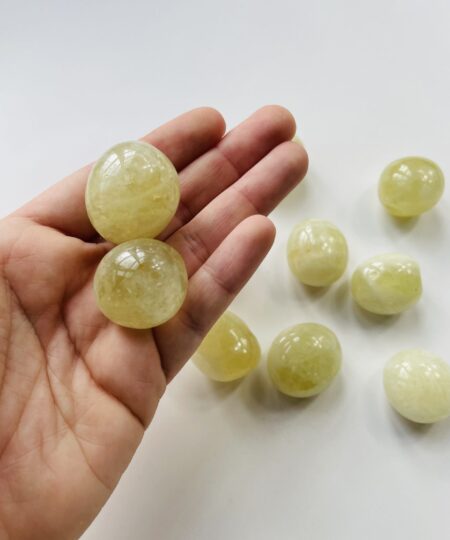Citrin lommesten – krystal for glæde, energi og manifestation fra Soul Crystal