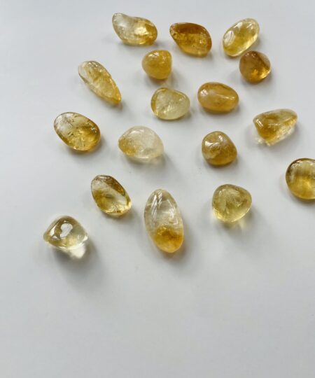 Citrin lommesten – krystal for glæde, energi og manifestation fra Soul Crystal
