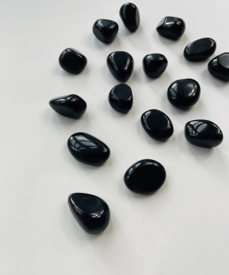 Obsidian lommesten – kraftfuld beskyttelseskrystal til indre klarhed | Soul Crystal