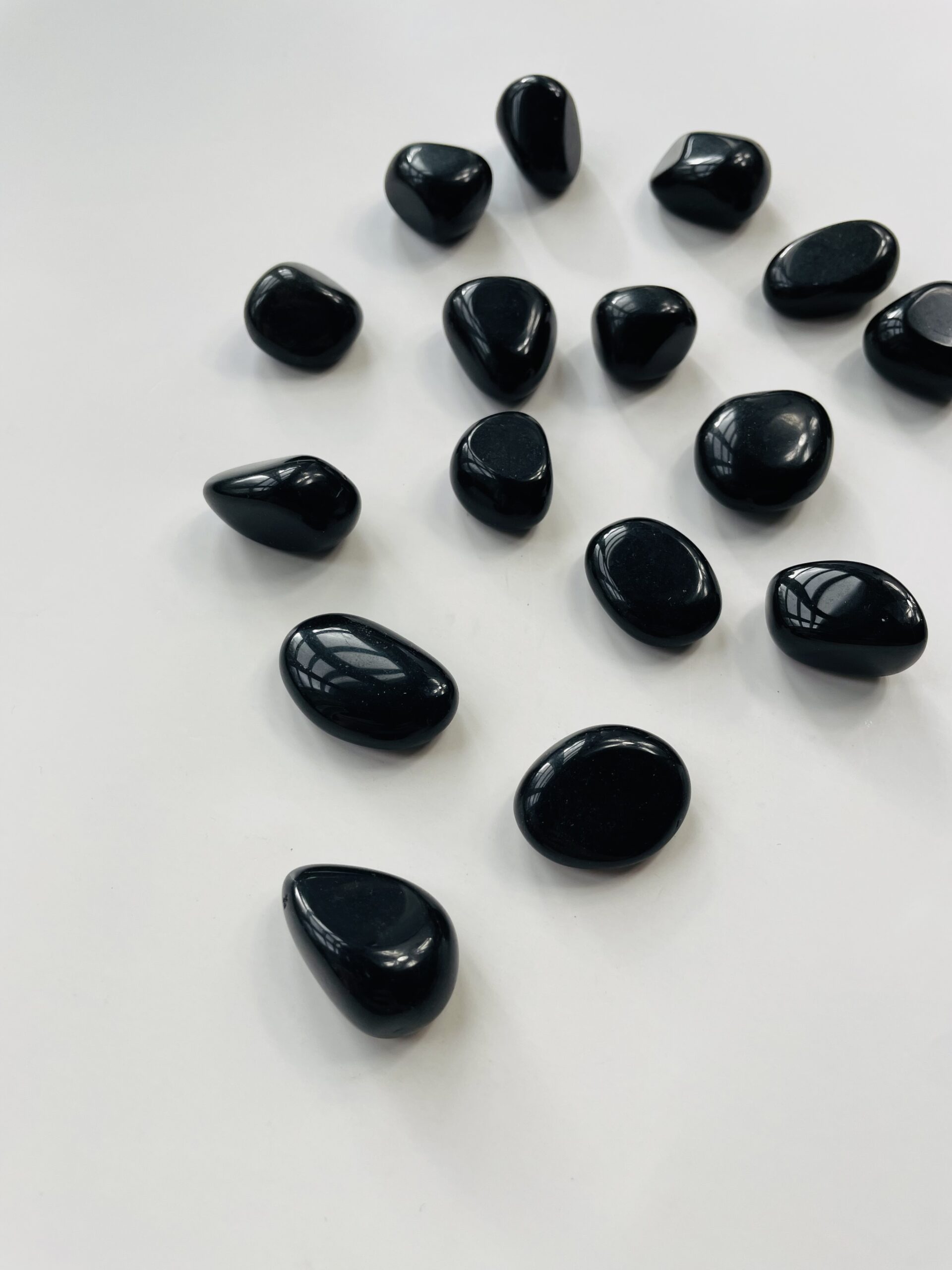 Obsidian lommesten – kraftfuld beskyttelseskrystal til indre klarhed | Soul Crystal