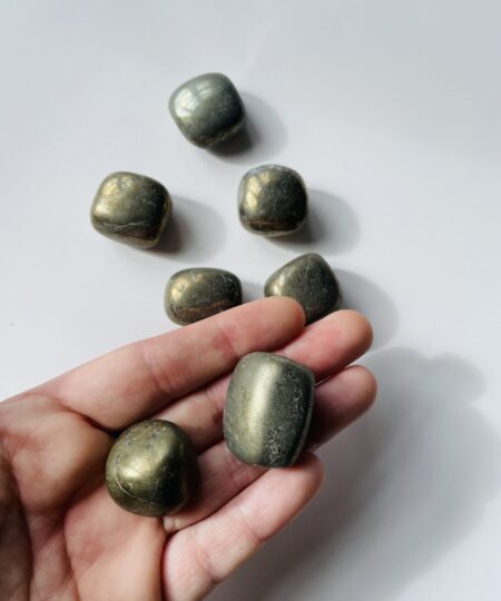 Pyrit lommesten – styrkende krystal for selvtillid og manifestation | Soul Crystal