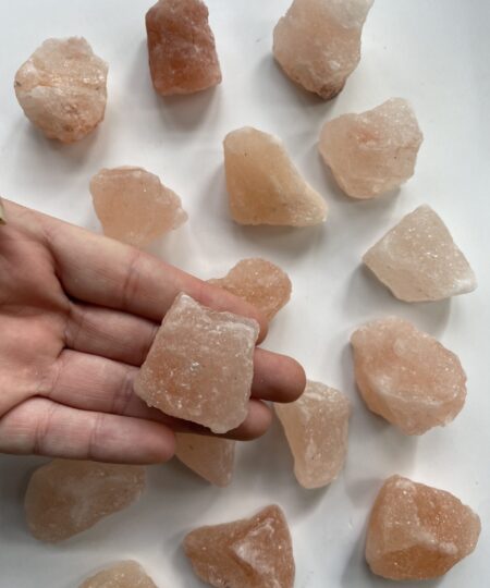 Rå Himalaya salt – naturlig mineralsk sten til energi, rensning og balance | Soul Crystal
