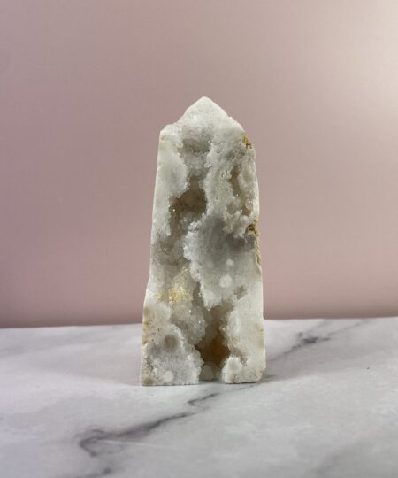 Geode tårn – krystalformation med naturlig energi og spirituel dybde | Soul Crystal