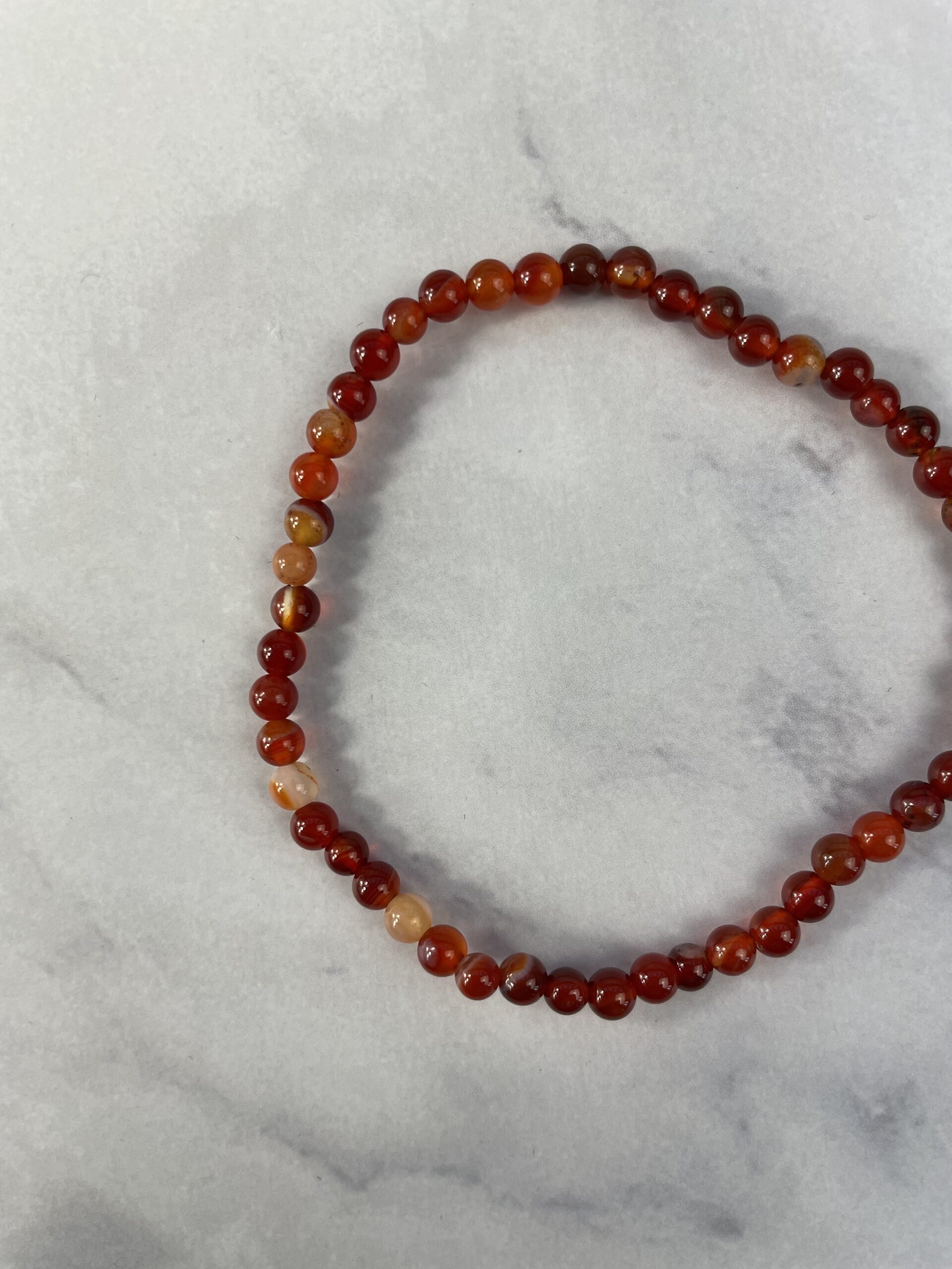 Karneol armbånd – energisk og styrkende krystal til motivation, kreativitet og handlekraft | Soul Crystal