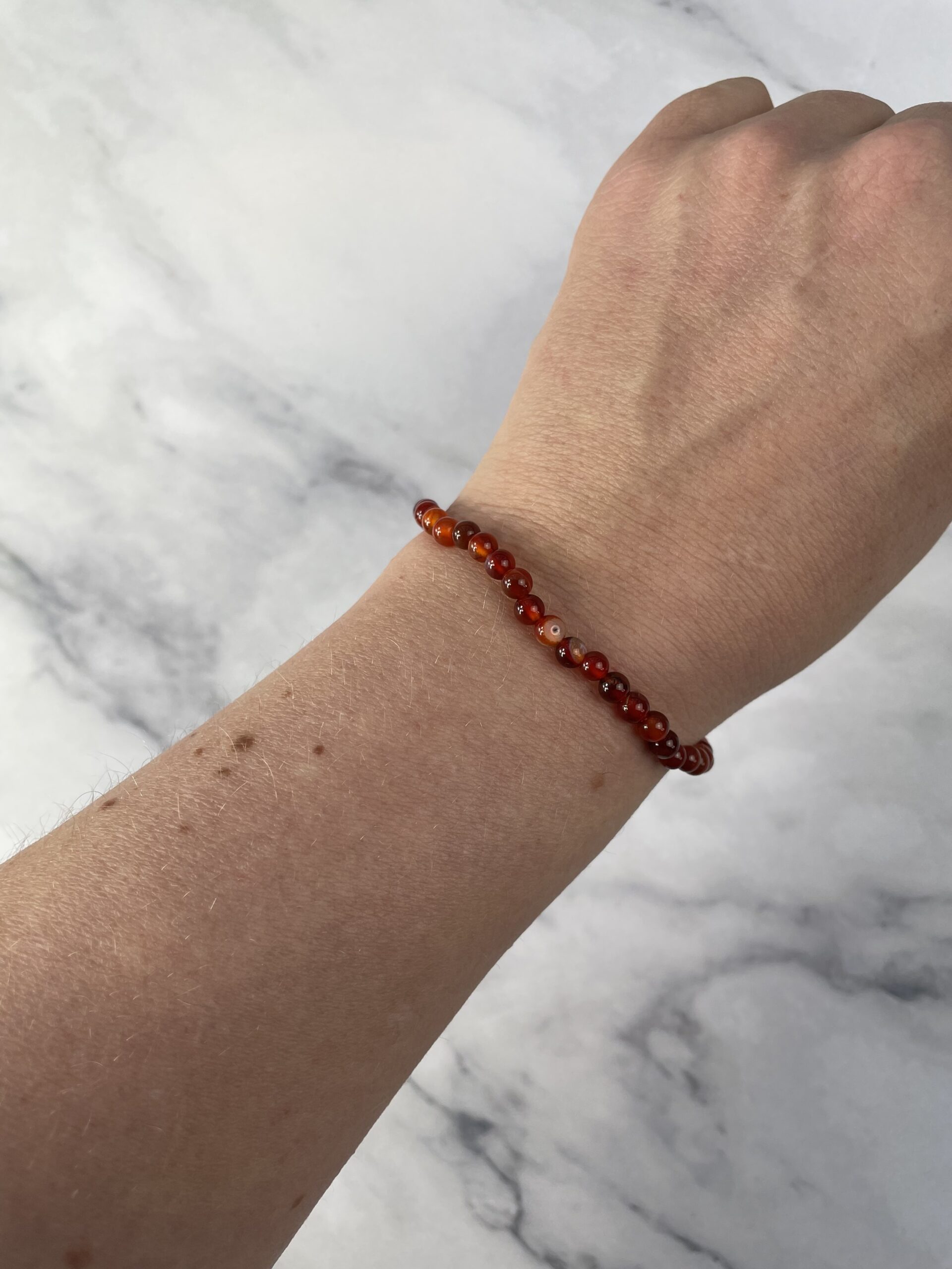 Karneol armbånd – energisk og styrkende krystal til motivation, kreativitet og handlekraft | Soul Crystal