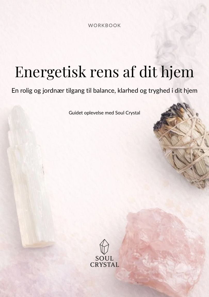 Energetisk rens af dit hjem – en blid og jordnær workbook til mere ro og balance.